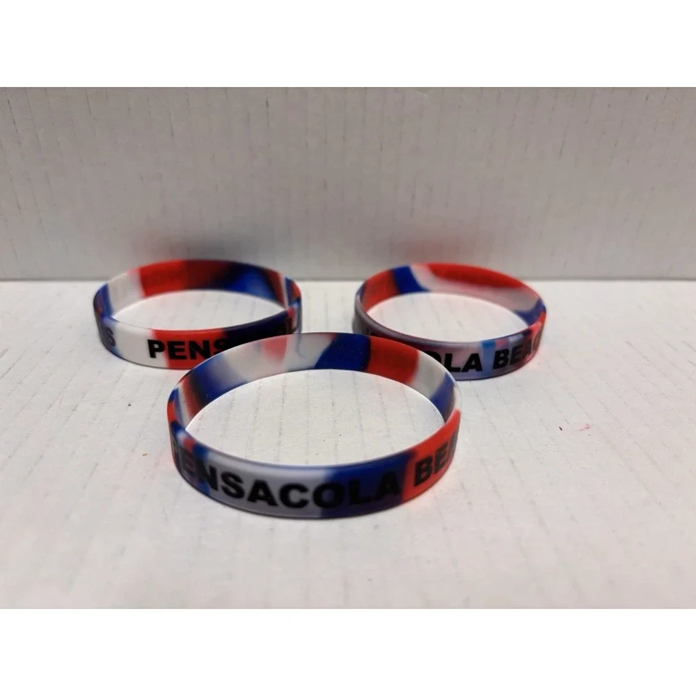3 MARRIOTT Pensacola Beach silicone bracelet wristband‎ Blue Angels summer 2025